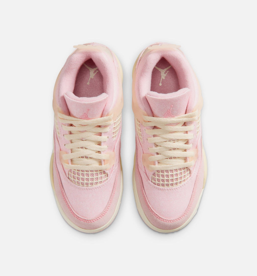 Air Jordan 4 Retro Pink Pearl And Iced Carmine Preschool Lifestyle Shoes - Pearl Pink/Iced Carmine/Coconut Milk