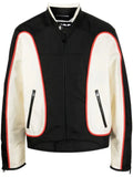 Diesel J-Blink colour-block biker jacket