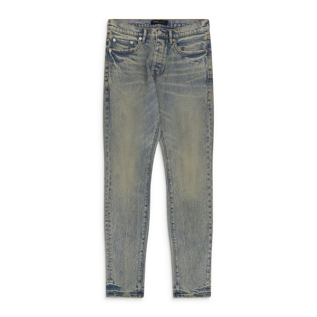 Light Indigo Sunshine Coated Skinny Jeans