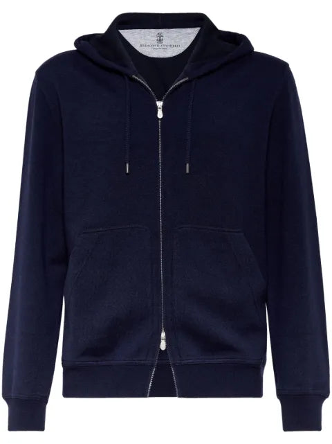 Brunello Cucinelli long-sleeve cashmere hoodie