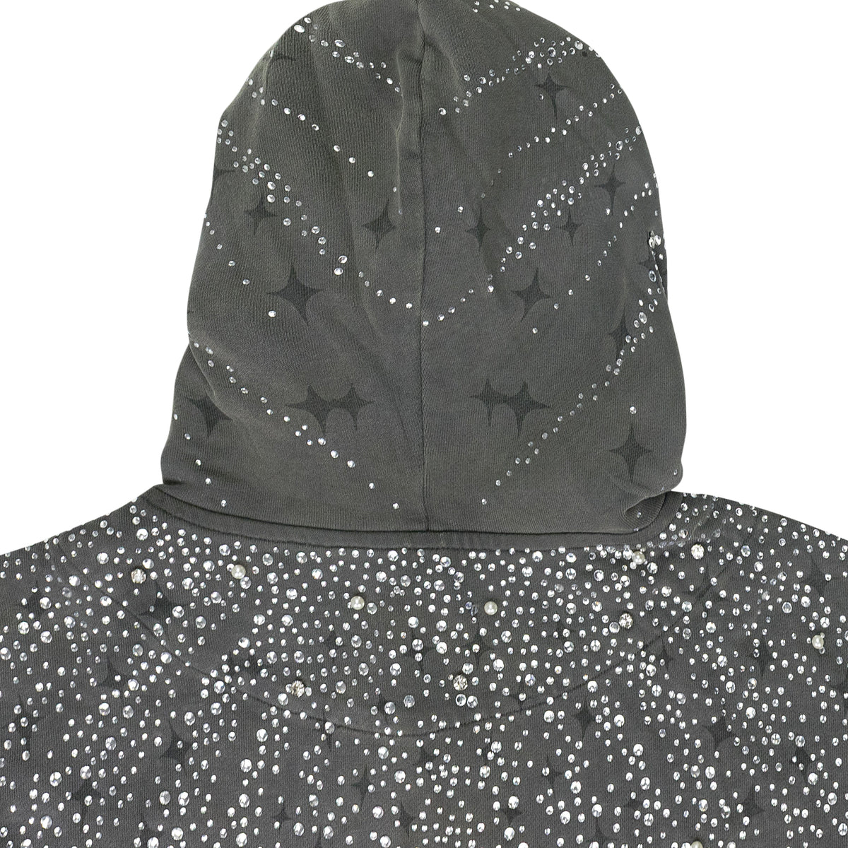 BLACK 20K STELLER DIAMOND HOODIE