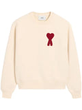 AMI Paris Sweatshirt with Ami de Coeur-Patch