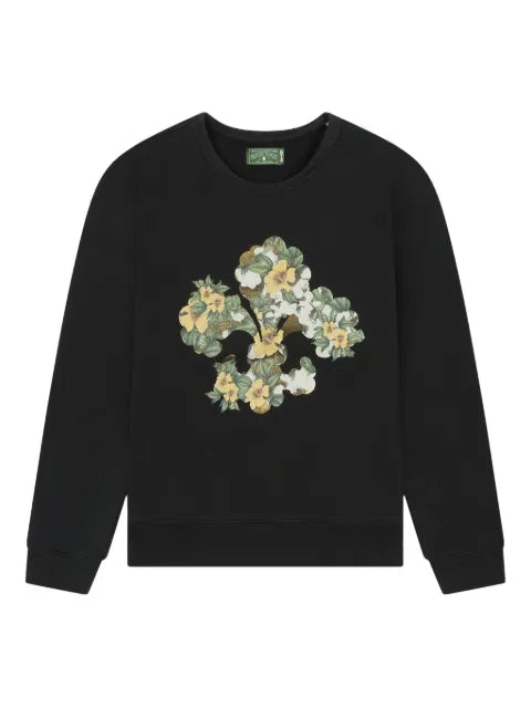 Denim Tears Fleur De-Lis "Charcoal" sweatshirt