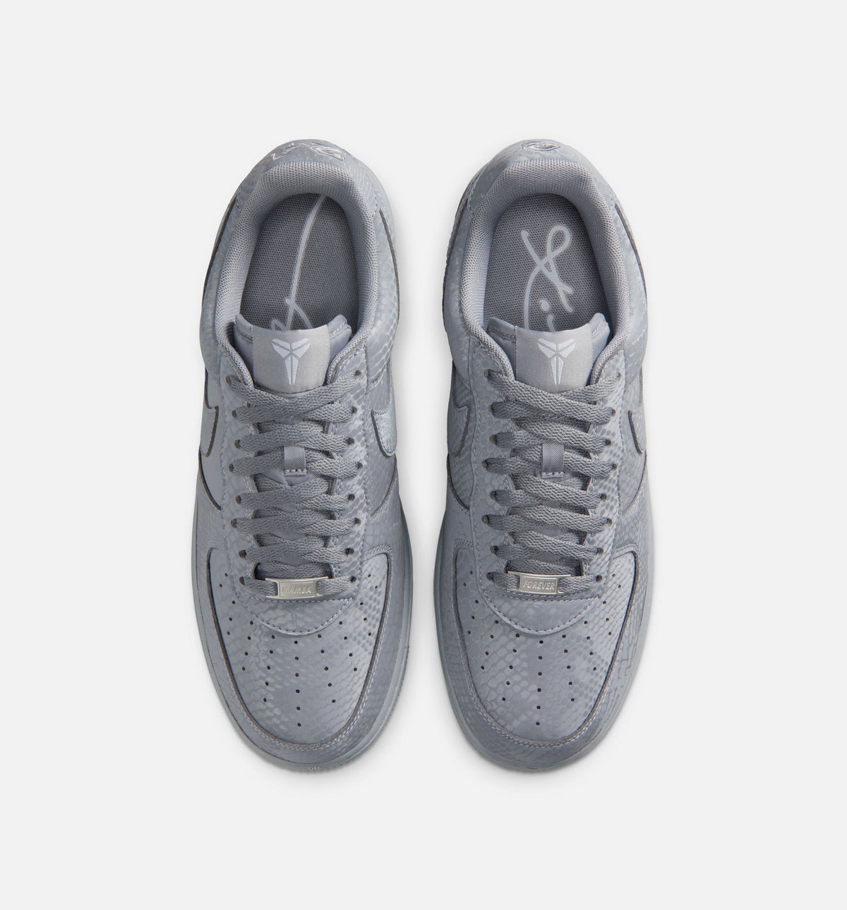 Kobe Air Force 1 Low Cool Grey | Men's Lifestyle Shoe | Cool Grey/Wolf Grey