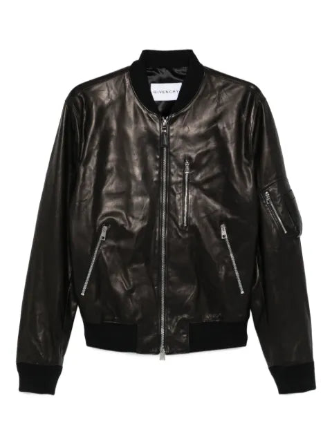 Givenchy pilot jacket in leather