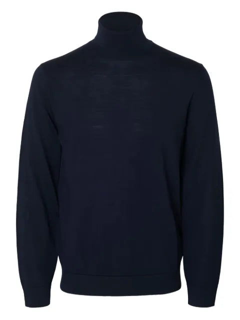SELECTED merino-wool turtleneck sweater