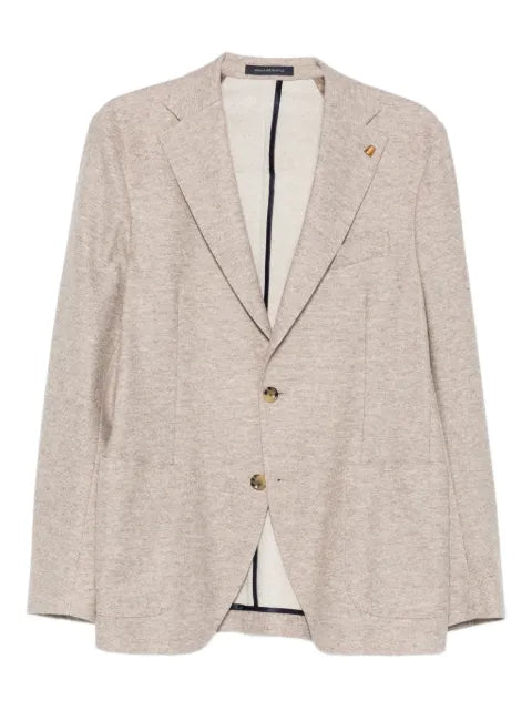 LATORRE lapel-pin single-breasted blazer