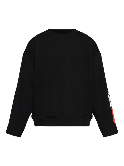 Diesel graphic-print sleeve sweatshirt