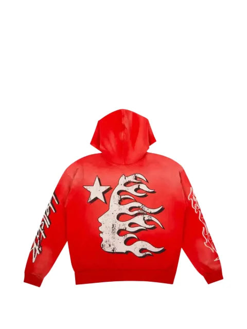 HELLSTAR records graphic hoodie sweater