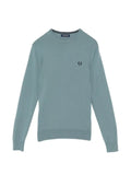 Fred Perry logo-embroidered round neck jumper