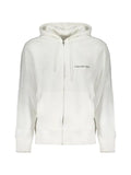 Calvin Klein logo-print zip-up hoodie