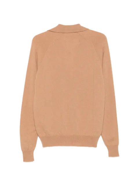 Lardini contrast-trim raglan-sleeve sweater