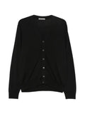 Corneliani button-up V-neck cardigan