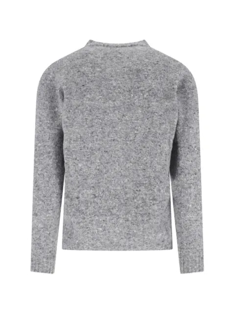 Drumohr marl-knit crew-neck sweater