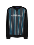 A-COLD-WALL* striped logo-print sweater