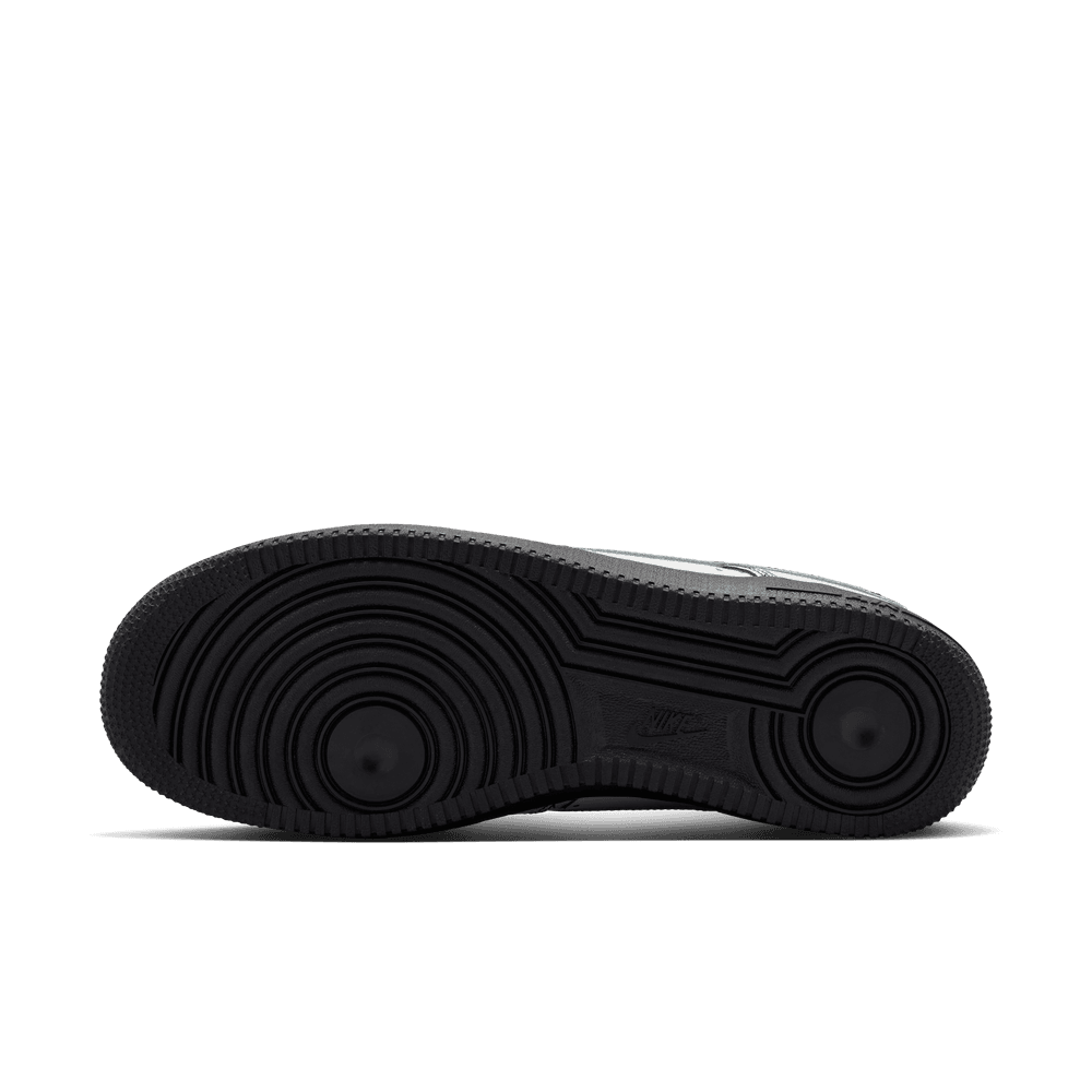 Nike Air Force 1 'Summit White/Metallic Silver-Black'