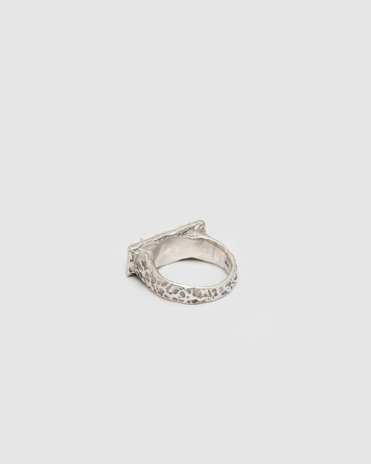 Heresy Imps Ring: Oxidised Silver