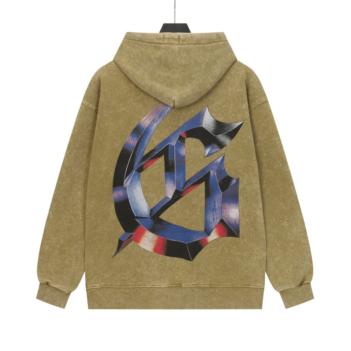 Godspeed Washed Skull Graphic Hoodie