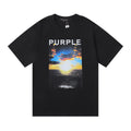 Purple Brand Ocean Sunrise Graphic Short-Sleeve T-Shirt