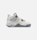 Air Jordan 4 Retro Blue Chill Grade School Shoes - Photon Dust Blue Chill White Blue Tint