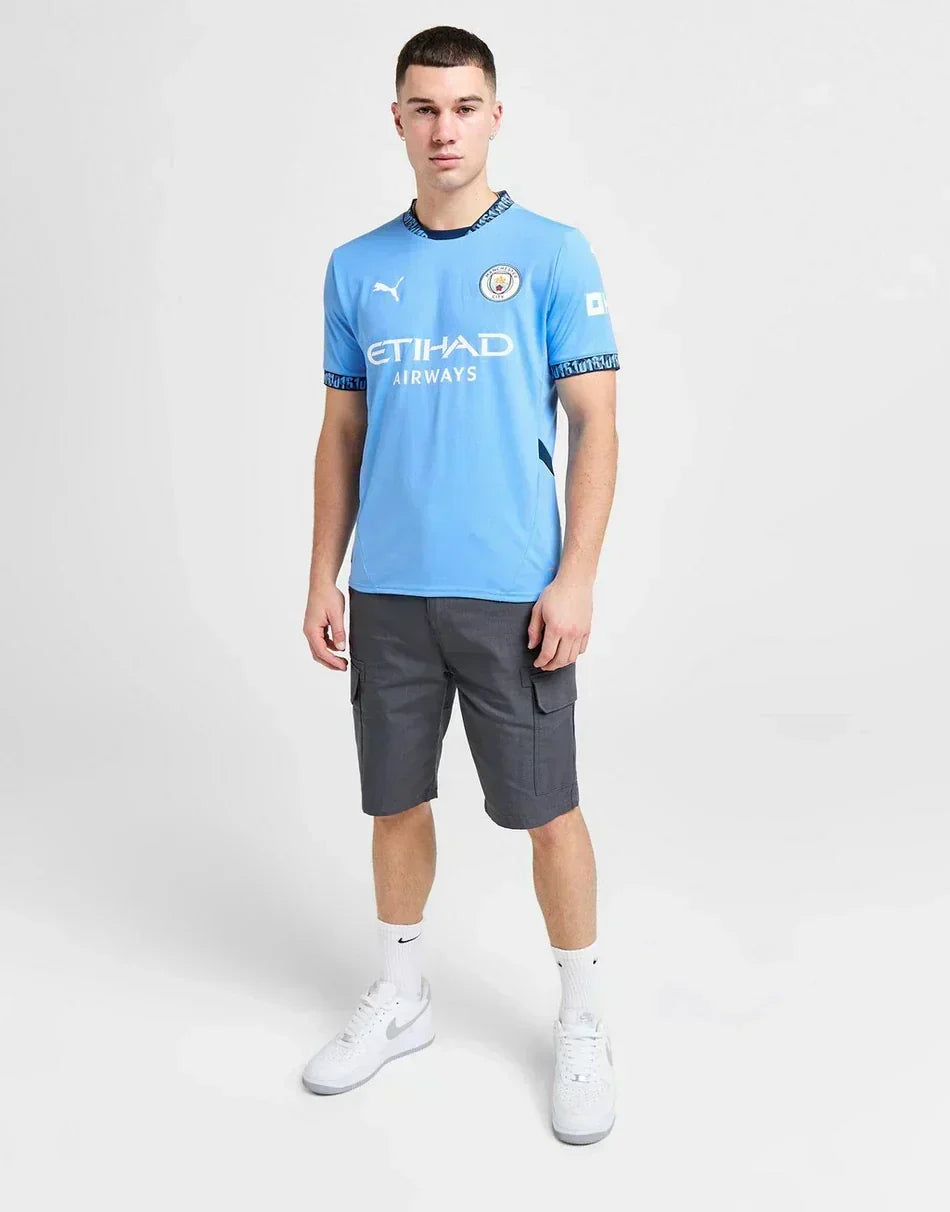 MANCHESTER CITY FC 2024/25 HOME SHIRT