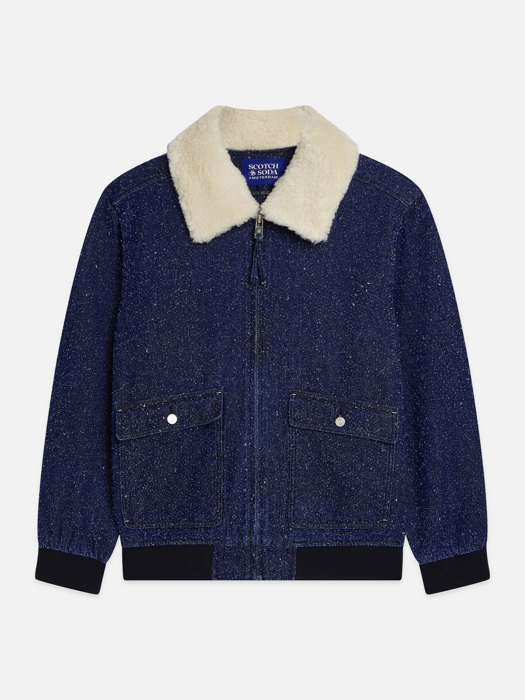 Scotch & Soda Denim Flight Jacket