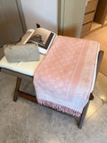 Louis Vuitton Monogram Fringe Scarf