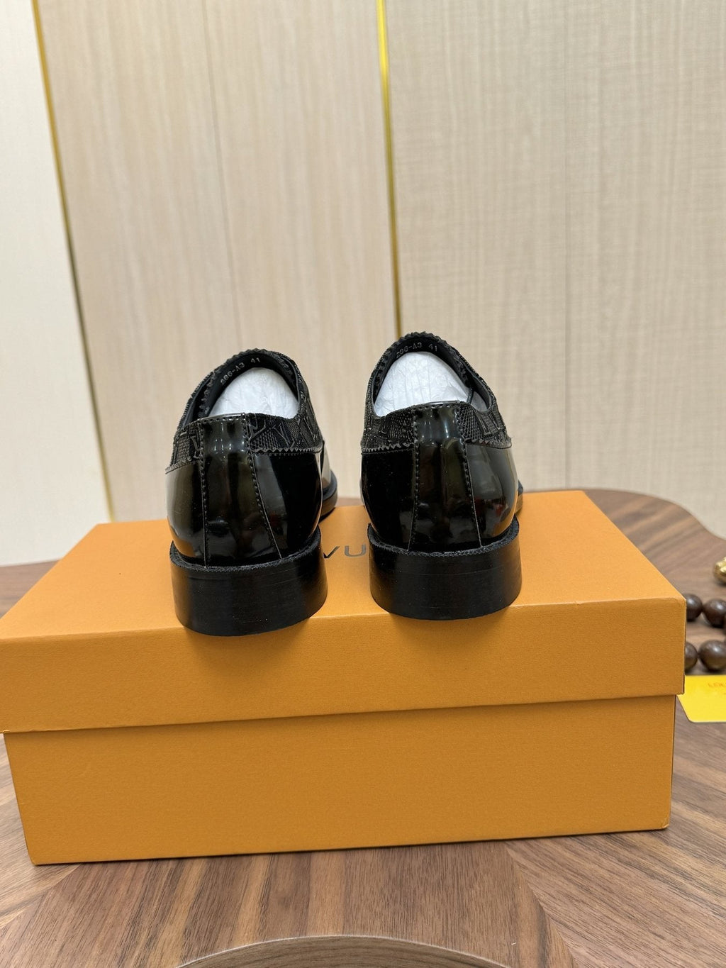 Louis Vuitton Men's Textured Vamp Lace-Up Dress Shoes
