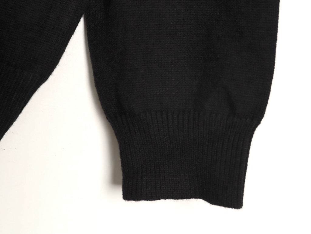 Gucci Signature-Logo Crewneck Sweater - Black